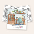 Moments of Zen Edition 2 coloring book cover