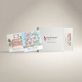 Melmar Zen Harmony Set: 30-color alcohol marker box with Nature's Harmony and Moments of Zen Edition 1 coloring books